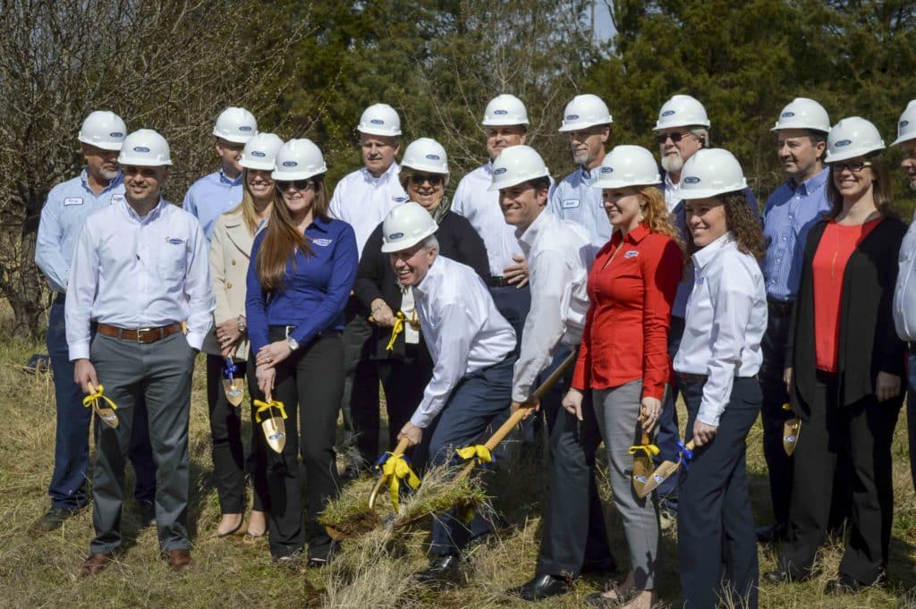 Breaking ground 2016