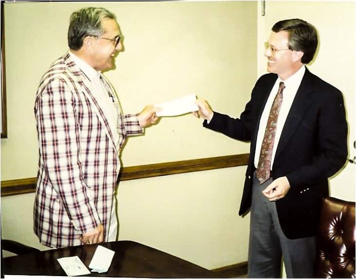 Mr. Jenkins buying the company