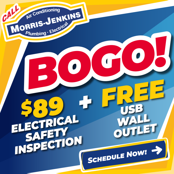 BOGO Electrical Safety Inspection Offer Graphic