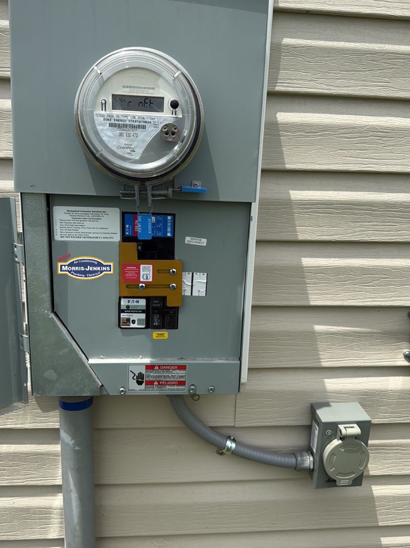 Interlock device for generator