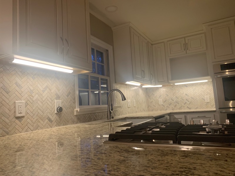 Under Cabinet Lighting in Kitchen