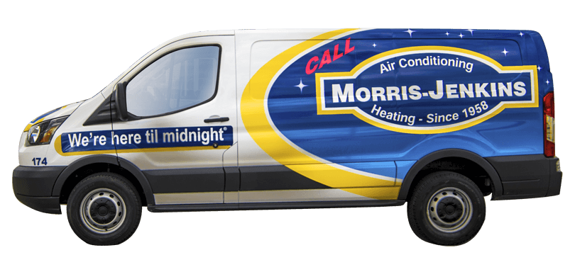 Morris jeckins van wrap.