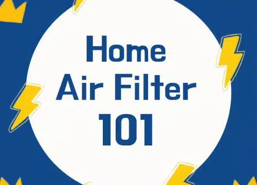 Home air filter 101.