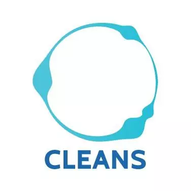 The Cleans logo on a white background.