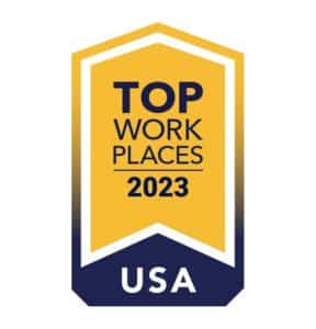 Top work places 2023 usa.